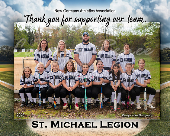 10 U Golden St michael Legion