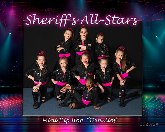 Mini Hip Hop Deputies 16x20
