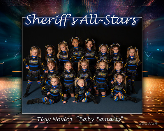 Tiny Novice Baby Bandits 16x20